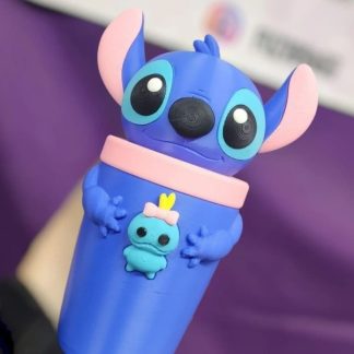 Vaso 3d modelo stich 🥤✨